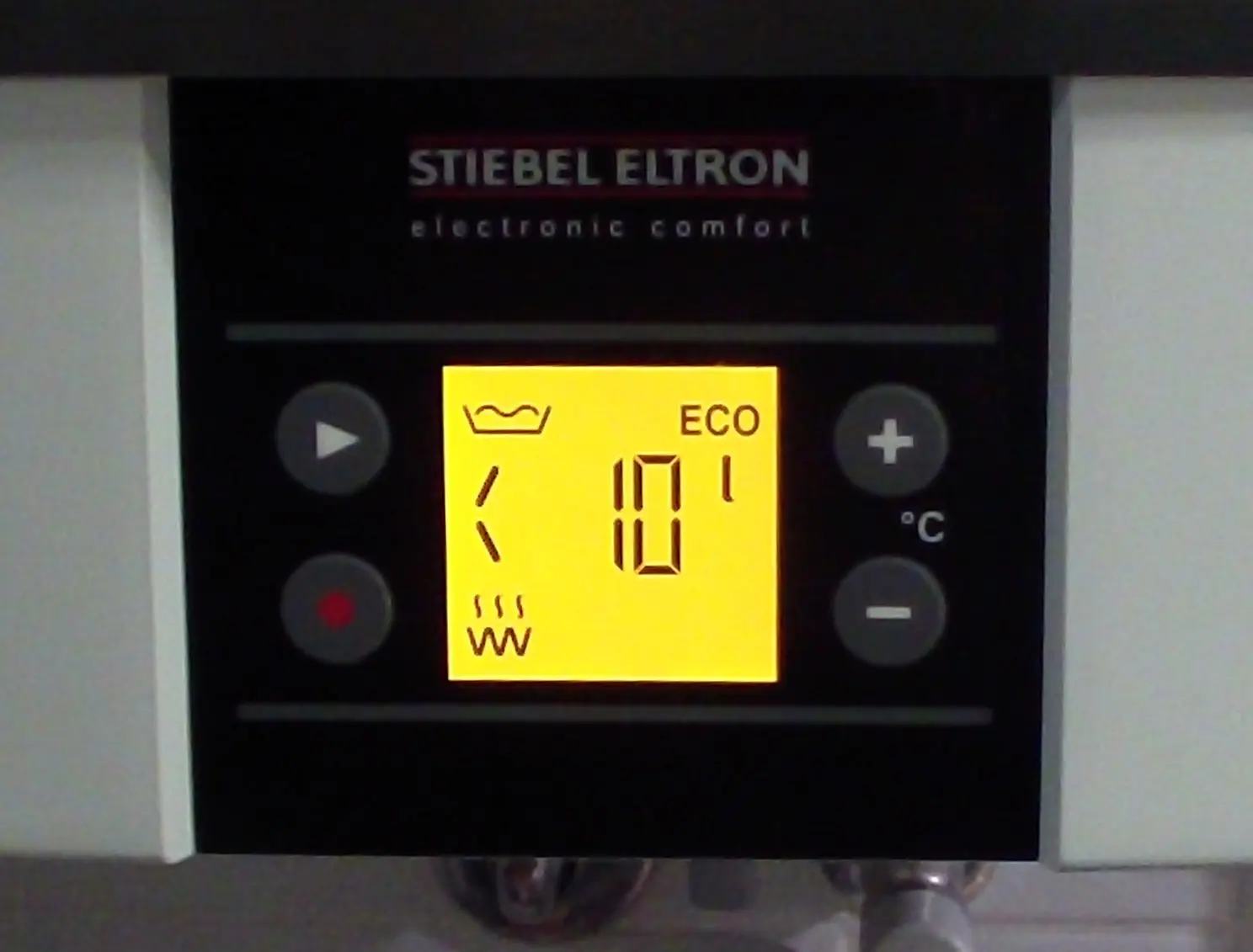 Residential water heater installation